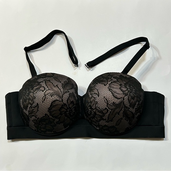 Cacique Comfort Bliss Lightly Lined Multi-Way Strapless Bra - 42C - Picture 3 of 12
